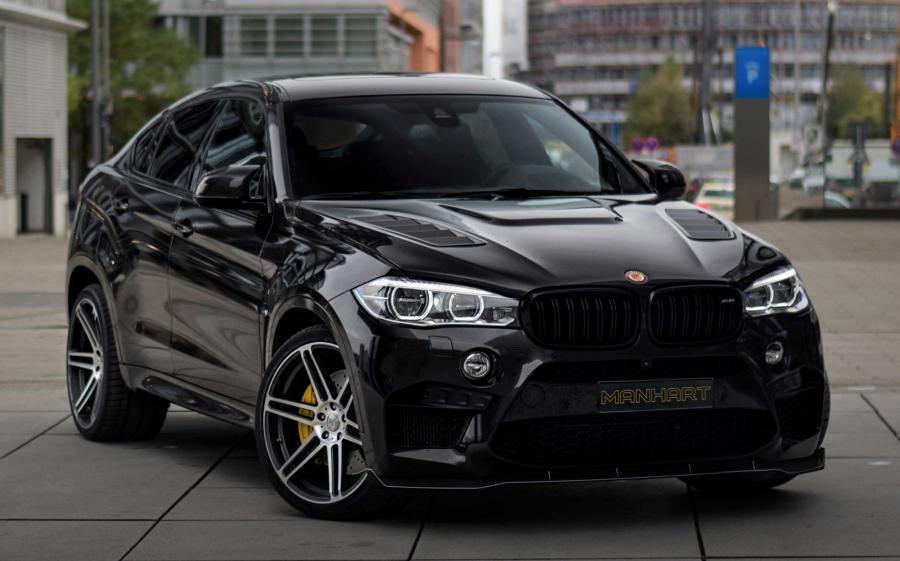 BMW X6 M MHX6 700 Black by Manhart Racing (F86) '2017